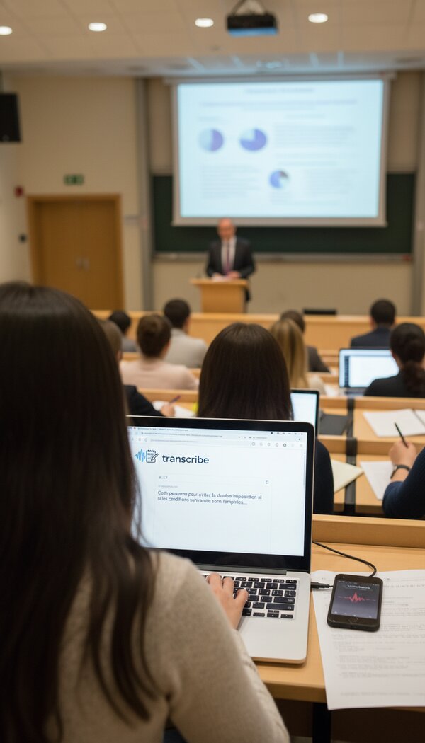 transcribe in action